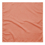 Sebastian & Clementine Scalloped Pink Bandana For Dogs and Cats