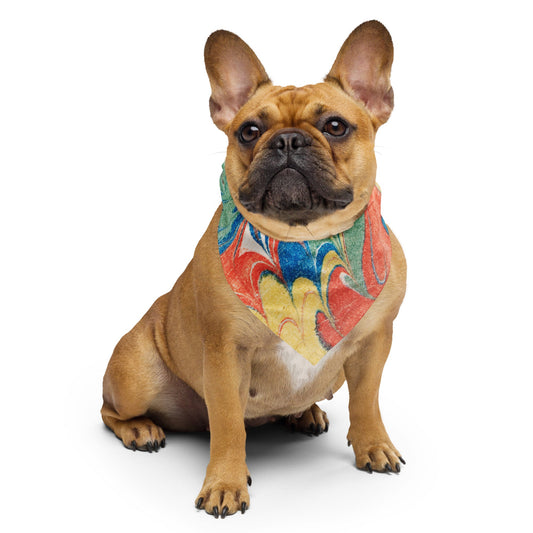 Sebastian & Clementine Endpaper Bandana For Dogs and Cats