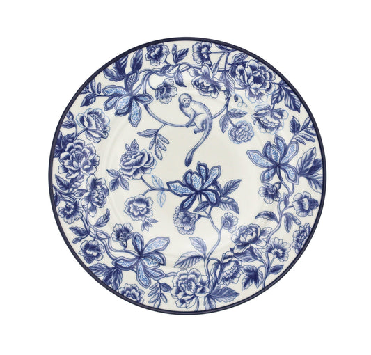 Bombay Blue Porcelain Starter Plates – Set of 4 (+1 Bonus Plate)