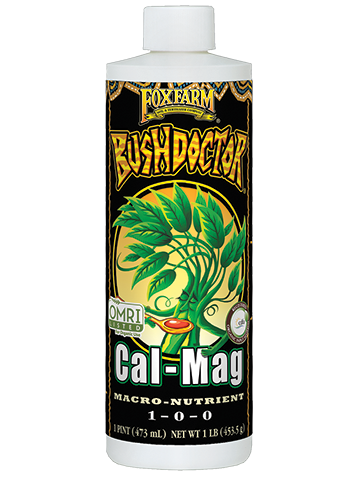 FoxFarm  Bush Doctor Cal-Mag Cal-Mag Supplement 1 - 0 - 0, 3% Calcium 0.9% Magnesium