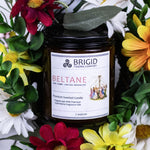 Beltane Soy Wax Candle - Rose, Jasmine, Clary Sage, and Frankincense