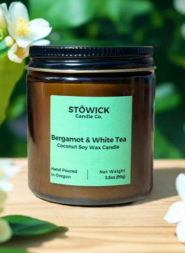 Bergamot And White Tea Mini Candle