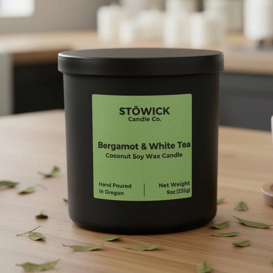 Bergamot And White Tea Tumbler Candle