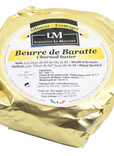 Beurre de Baratte (Salted Butter)