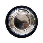 Country Living Set of 2 Ribbed Non-Slip Pet Bowls – Poseidon Blue