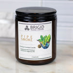Pipe Smoke Soy Wax Candle - Cuban Tobacco, Smoked Oud, and Deep Resins