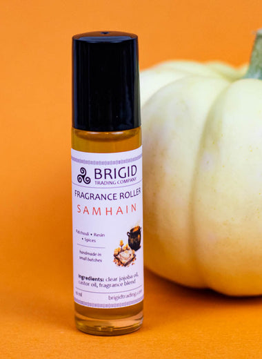Samhain Fragrance Roller - Merlot Wine, Smoked Patchouli, and Dragon's Blood