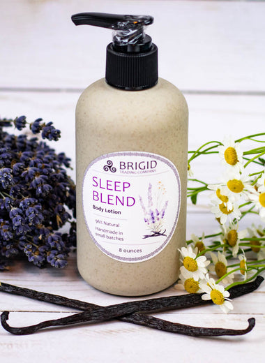 Sleep Blend Natural Body Lotion - Lavender, Chamomile, and Vanilla