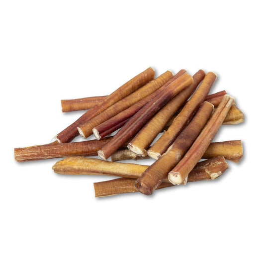 6" Thick Beef Bully Sticks for Dogs, 25-Pack