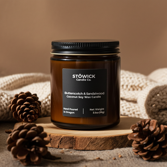 Butterscotch & Sandalwood Mini Candle