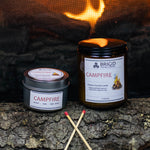 Campfire Soy Wax Candle - Mesquite, Cedarwood, and Campfire Smoke