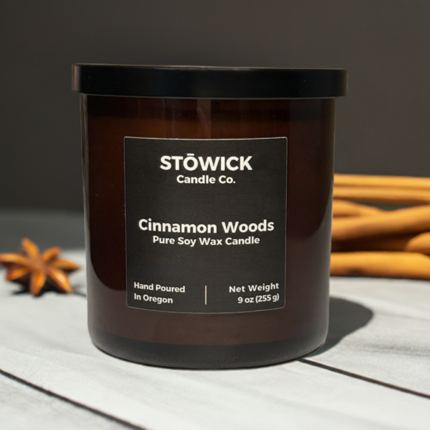 Cinnamon Woods Tumbler Candle