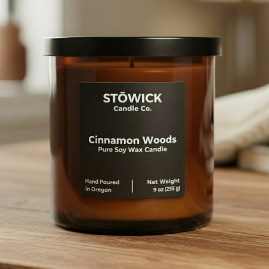 Cinnamon Woods Tumbler Candle