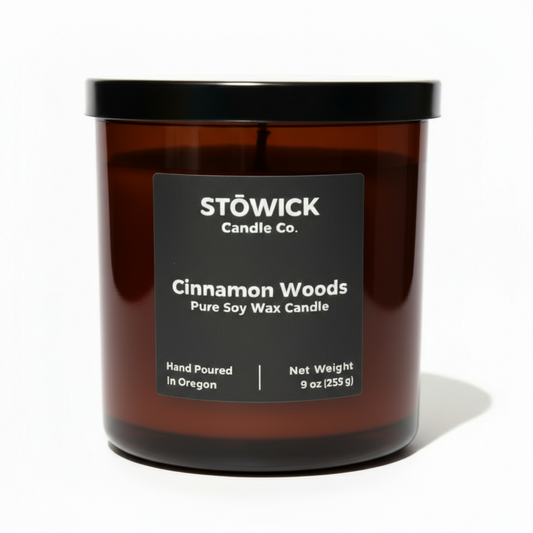 Cinnamon Woods Tumbler Candle