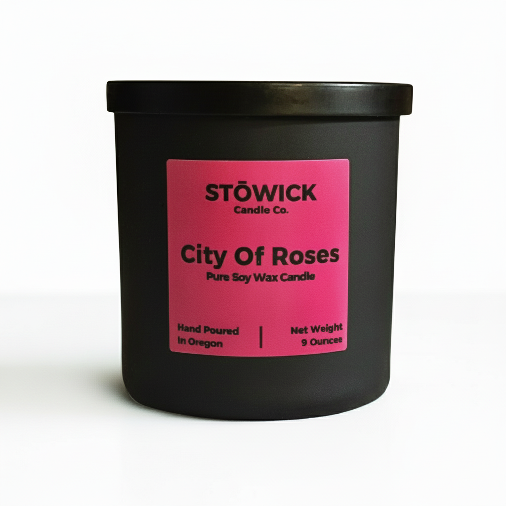 City Of Roses Tumbler Candle