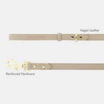 Leash 4ft - Vegan Leather - Cupertino