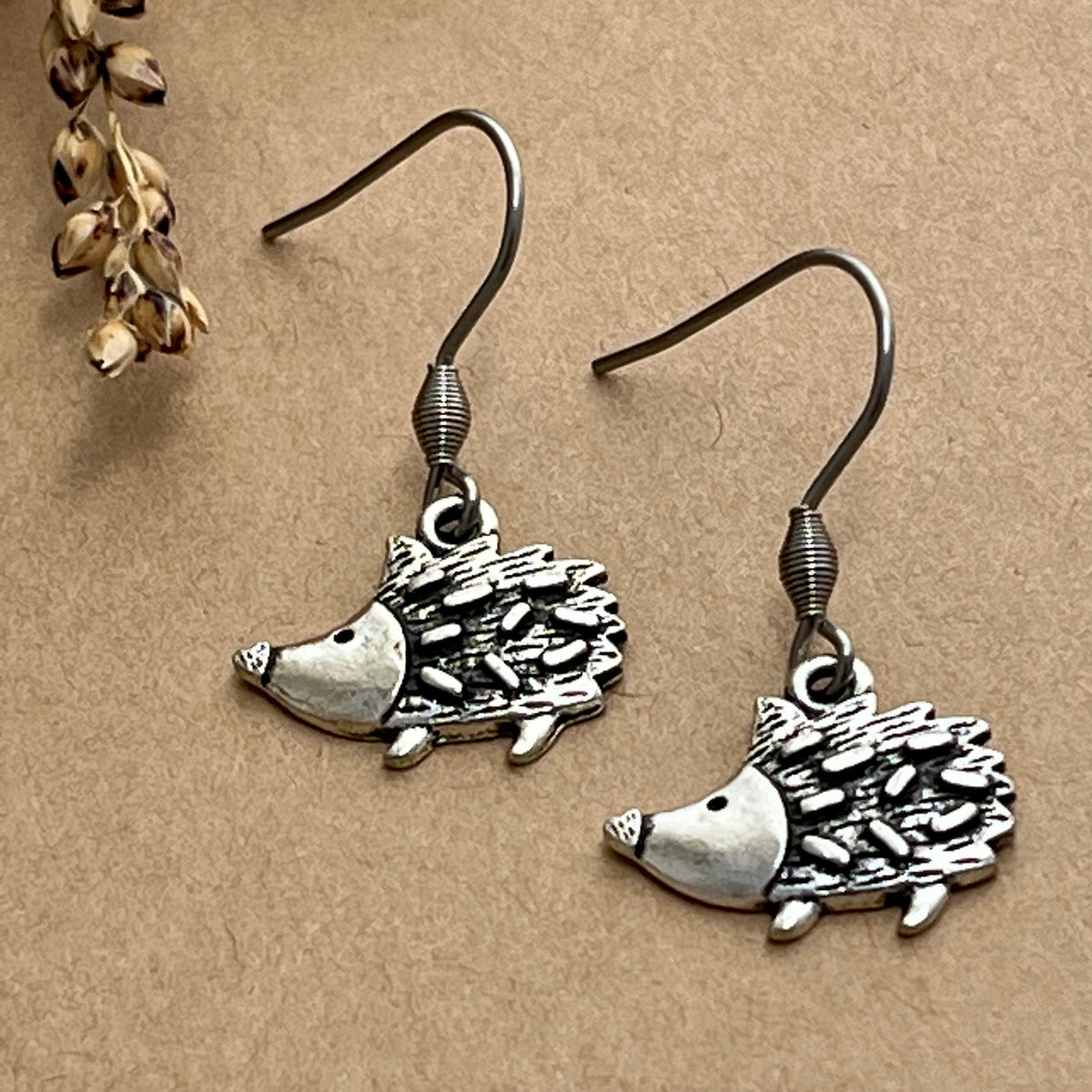 Hedgehog Earrings