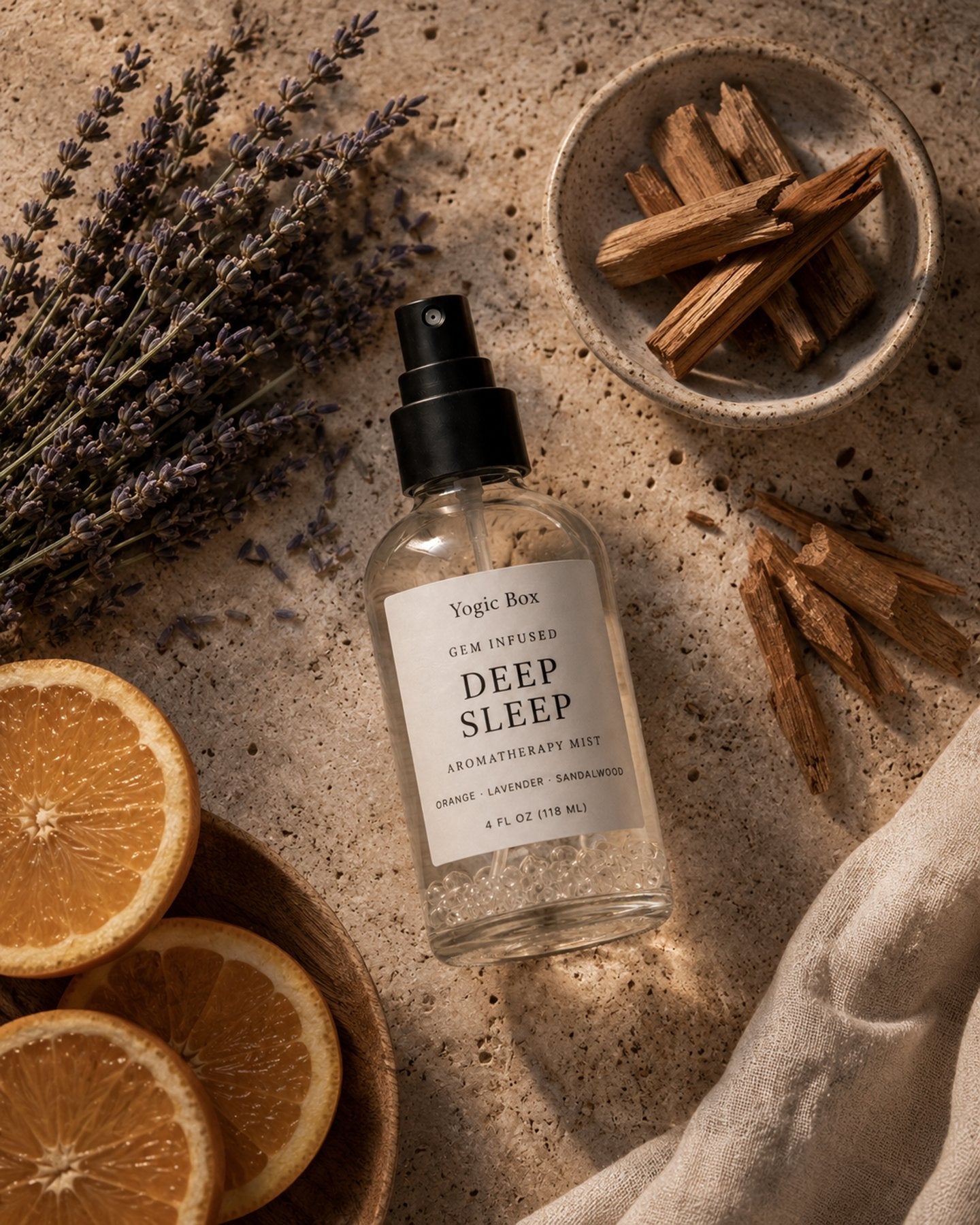 Gem Infused Aura Cleanser Aromatherapy Mist | Room Spray