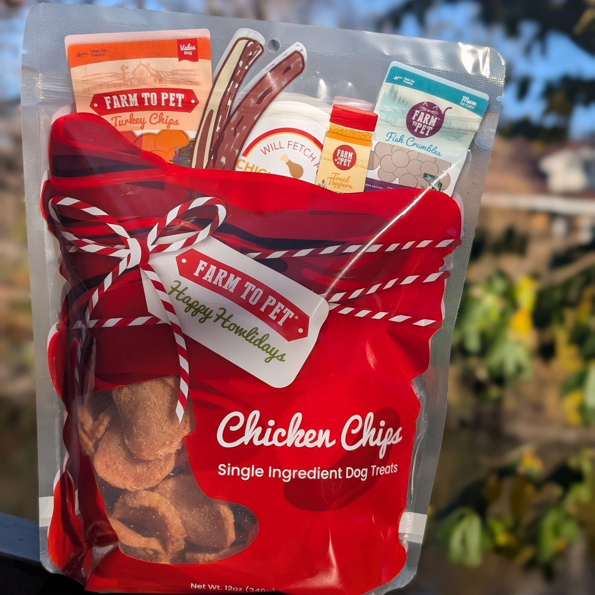 Elk The Halls Box | Antler Chew & Dog Treat Christmas Gift