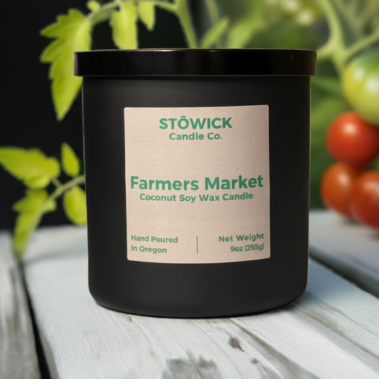 Farmers Market Tumbler Candle