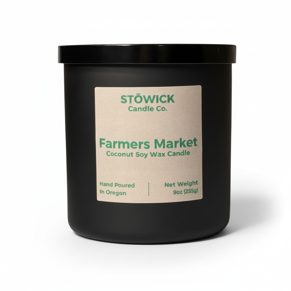 Farmers Market Tumbler Candle