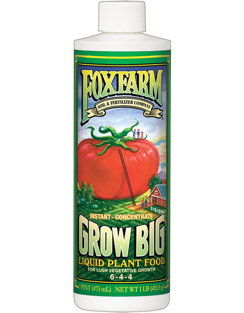 FoxFarm Grow Big Fertilizer 6-4-4  - Concentrate