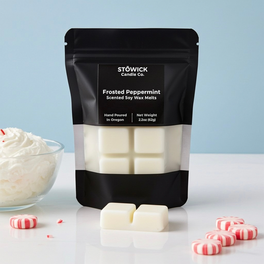 Frosted Peppermint Wax Melts