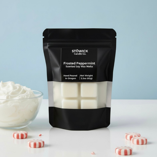 Frosted Peppermint Wax Melts