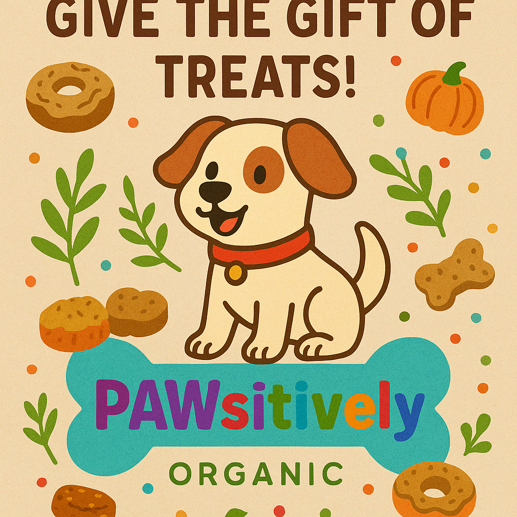 Dog Treat Gift Card | Perfect Gift for Dog Lovers & Dog Moms | PAWsitively Organic