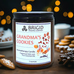 Grandma's Cookies Soy Wax Candle - Cinnamon, Clove, Nutmeg, Ginger, Vanilla, and Citrus