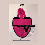 Hen Holster Bird Diaper/Harness (chicken diaper, duck diaper, pigeon diaper with Removable Vinyl Liner)