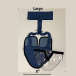 Hen Holster Bird Diaper/Harness (chicken diaper, duck diaper, pigeon diaper with Removable Vinyl Liner)