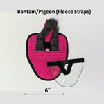 Hen Holster Bird Diaper/Harness (chicken diaper, duck diaper, pigeon diaper with Removable Vinyl Liner)
