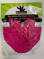 Hen Holster Bird Diaper/Harness (chicken diaper, duck diaper, pigeon diaper with Removable Vinyl Liner)