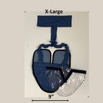 Hen Holster Bird Diaper/Harness (chicken diaper, duck diaper, pigeon diaper with Removable Vinyl Liner)