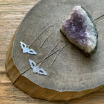 Bat Threader Earrings: Handmade Dangle Jewelry