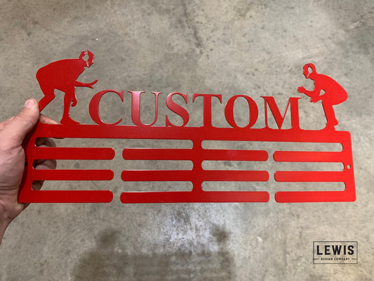 Custom Wrestling Medal Hanger | Personalized Award Display