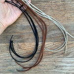 Fluorite and Kiwi Jasper Hatband, Gemstone Hat Band