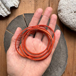 Fluorite and Kiwi Jasper Hatband, Gemstone Hat Band