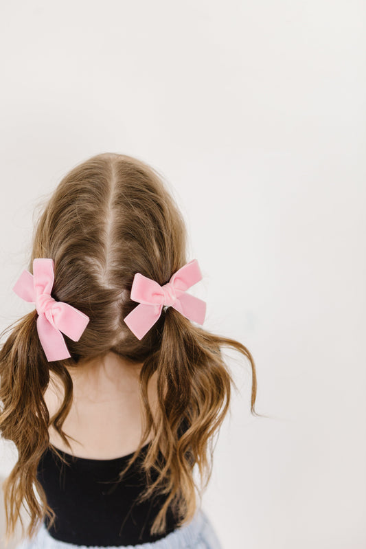 Classic Mini Velvet-Posey Pink
