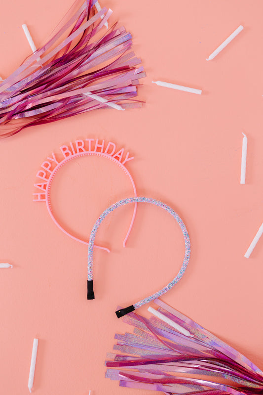 Happy Birthday Headband Set