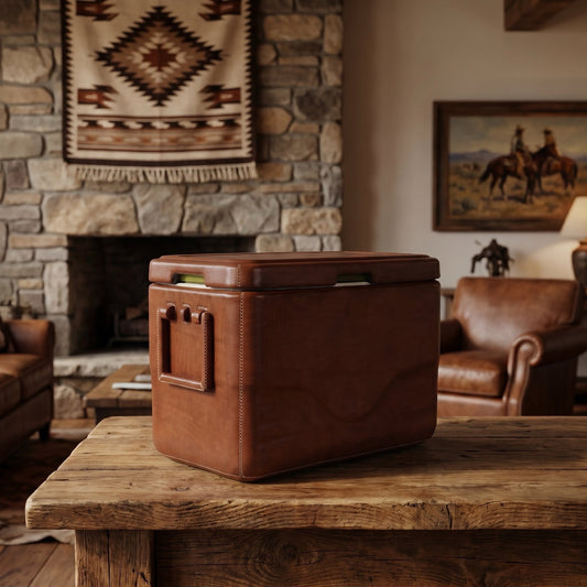 La Playa | Large Leather Cooler with Handles (27L)