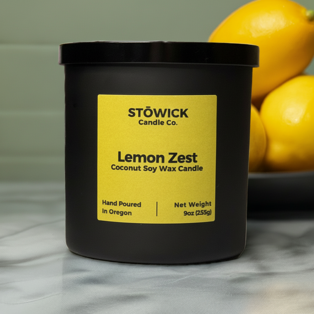 Lemon Zest Tumbler Candle