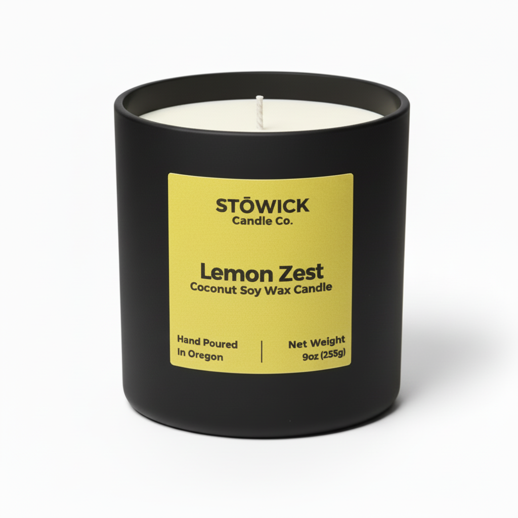 Lemon Zest Tumbler Candle