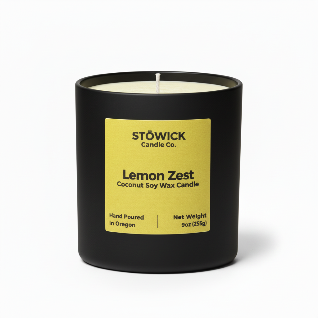 Lemon Zest Tumbler Candle