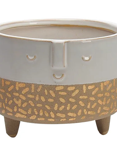 Modernist Face Planter  Tall, 4.75"x5.5" and Low, 7.25"x5.5"