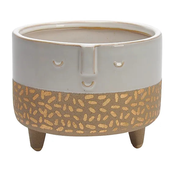 Modernist Face Planter  Tall, 4.75"x5.5" and Low, 7.25"x5.5"