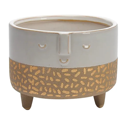Modernist Face Planter  Tall, 4.75"x5.5" and Low, 7.25"x5.5"