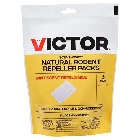Victor Scent-Away Natural Rodent Repeller Packs - 5 pk