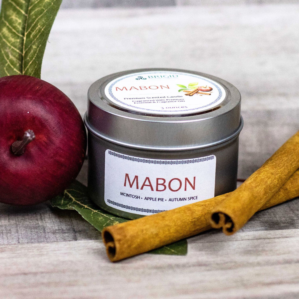 Mabon Soy Wax Candle – McIntosh, Granny Smith, Apple Pie & Harvest Spices